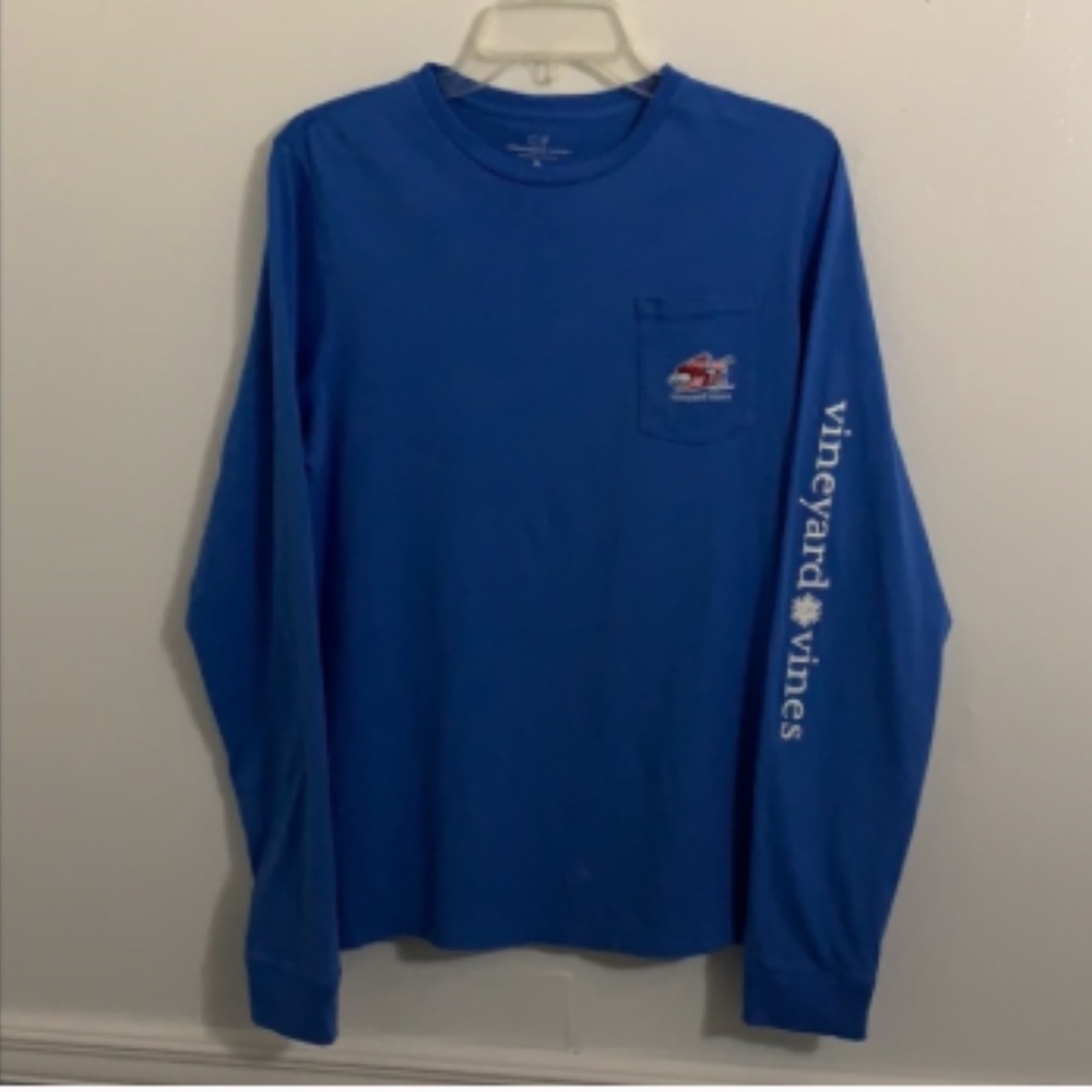 Vinyard Vines Boys XL Blue T Shirt